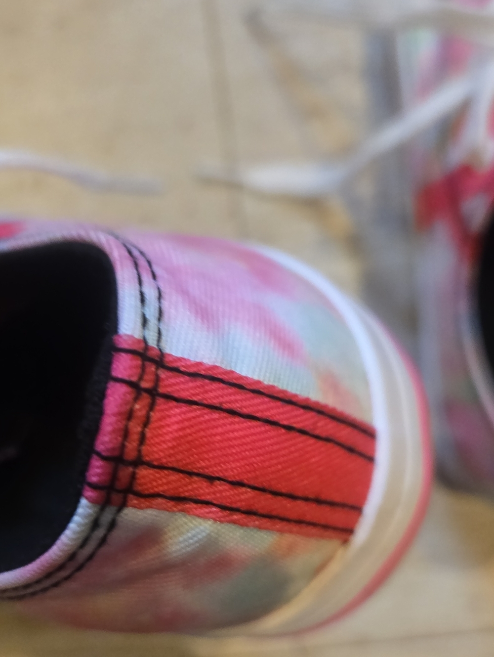 FOCO Philadelphia Phillies Pink Tie Dye Sneakers - Picture 13 of 13